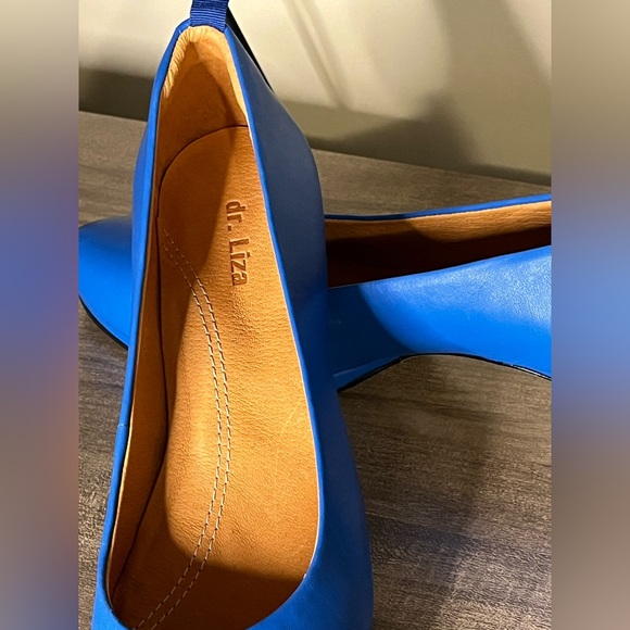 dr LIZA sneaker pump in Ocean Blue Size 9 - Picture 6 of 7